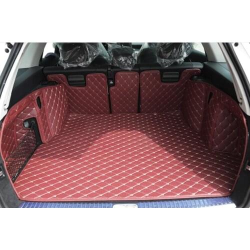 Newly! Special trunk mats for Mercedes Benz C 450 S205 2017-2014 waterproof cargo liner boot carpets for C450 2016,Free shipping