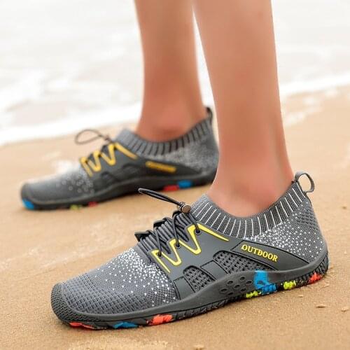 2020 Men Woman Beach Shoes Summer Outdoor Wading Shoes Swimming Slipper Surfing Quick-Drying Aqua Shoes Trekking Water Shoes