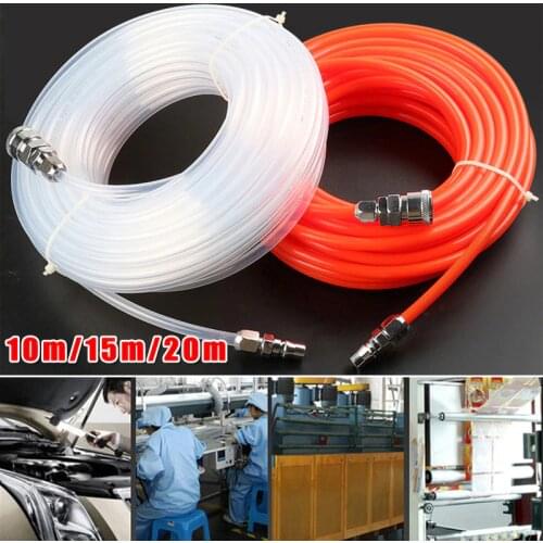 1pcs Pneumatic Pipe Air Tube Compressor Hose With Quick Connector Straight Tube PE Pipe Air Gun Flexible Pipe