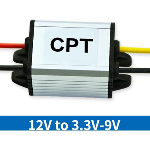 12V to 5V 3A Voltage Converter Waterproof Power DC DC Converter Step-down 12V to 3.3V 5V 6V 7.5V 9V 3A DC DC Converte for Car