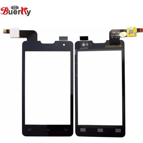 BKparts 5pcs 100% Tested Touch Screen For DNS S4003 Touchscreen Front Glass Panel Digitizer Sensor Replacement