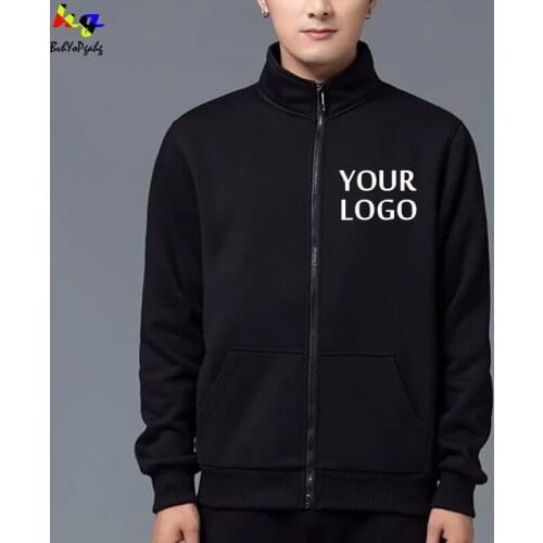 Customize your own logo picture hoodie men and women zipper casual sweatshirt hoodie spring and autumn street sweatshirt jacket