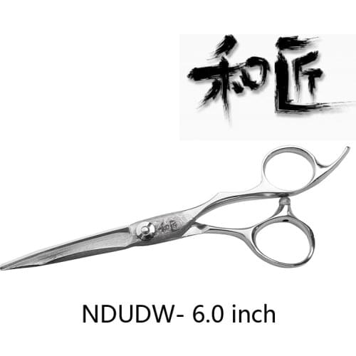 Japan "WASHOU" Professional Barber Shop Salon Scissors Of Japanese Powder Alloy 6.0 Inch High Quality Hair Cutting Shears W-9