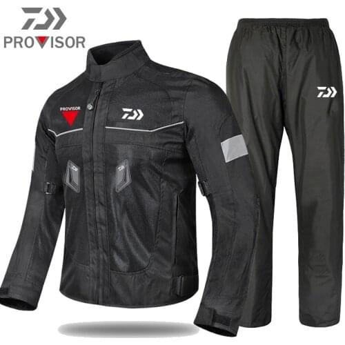 Winter Daiwa Waterproof Fishing Clothing Sets Men Fishing Clothes Outdoor Sportswear Suit Warm Fishing Jacket Shirt Pants