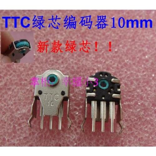 1pc Original TTC Mouse Encoder Mouse Decoder Feel Fine High Precision Lifetime 5 Million Times 10mm Green Core