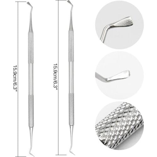 2pcs Gingival Cord Packer Retraction Dental Instrument Atraumatic Cord Placement Gingival Retraction PickerTool Dental Equipment