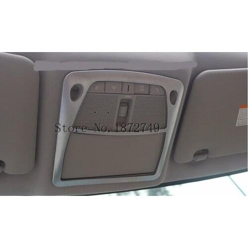 3pcs! Chrome Moon Roof Switch Trim & Reading Lamp cover for Nissan Rogue 2014 2015 2.5L / x-trail T32 2.5L