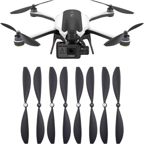 4Pairs Black Durable Propellers Blades for gopro Karma Drone Accessories Parts