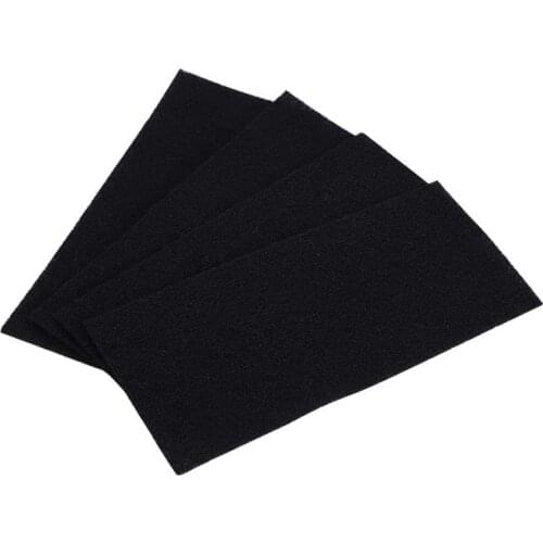 4Pcs Activated Carbon Filter Sponge Aquarium Fish Filter Box Water Pet Cage Filters Accessories Hole Smoke Absorber Wholesale