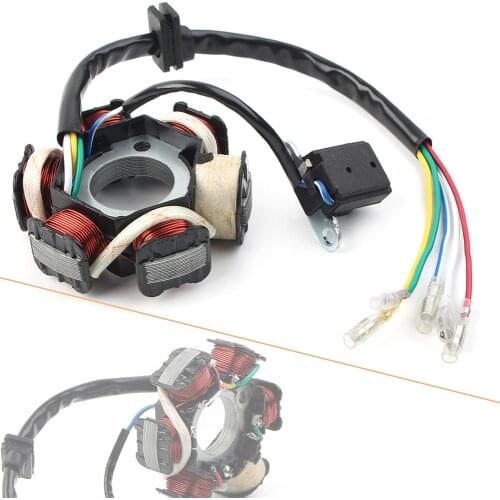 6 Coil Stator Magneto for GY6 50 110 150cc 4 stroke Scooter Moped Go Kart ATV TaoTao Sunl