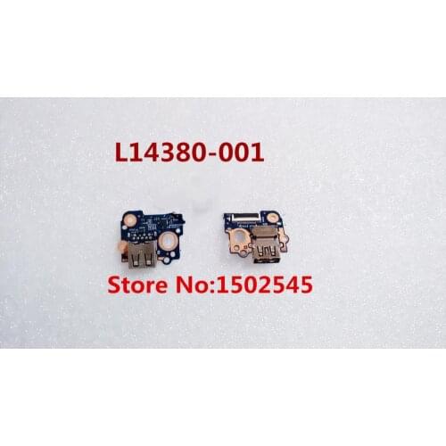 Free Shipping Original Laptop USB Interface Board for HP EliteBook 740 G5 745 G5 840 G5 845 G5 USB Board 6050A2925701 L14380-001
