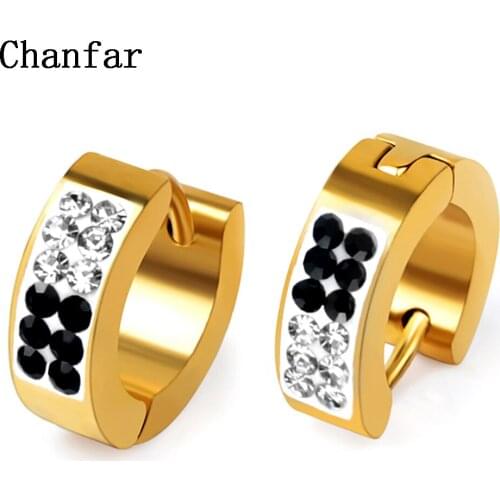 Женские золотые серьги Chanfar China At AliExpress