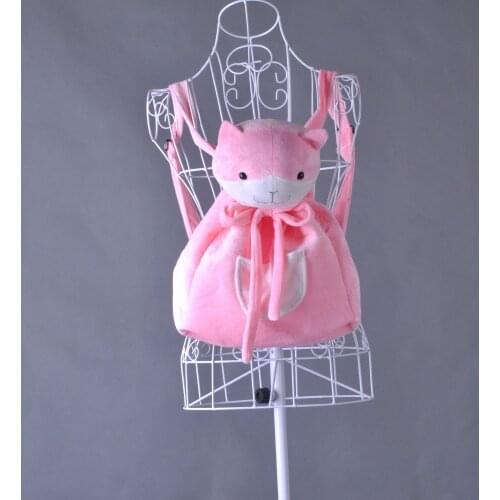 Danganronpa Nanami Chiaki Cosplay Cat Backpack Pink School Shoulder Bag Girls Dangan Ronpa Halloween Props Bags