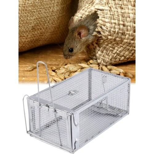 Mouse Cage Mousetrap High Sensitivity Pedal Trap Cage Rodent Killer Clamp Pest Repeller Ant Mouse Rat Reusable Household 2021