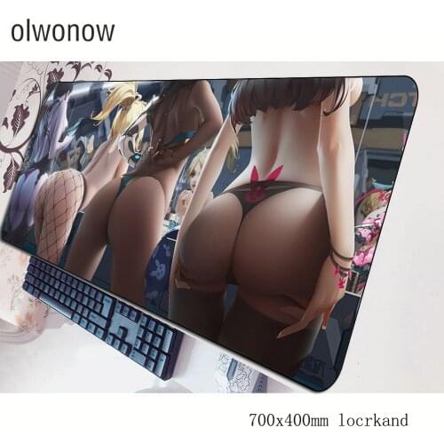 Ow mousepad 700x400x3mm gaming mouse pad big gamer mat anime computer desk padmouse keyboard thick large play mats