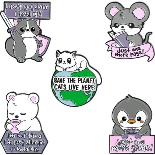 Lovely Penguin Alloy shoe charms Funny Animal Cool Cat white bear shoe decoration for croc jibz kidsfavor kawaii cute X-mas