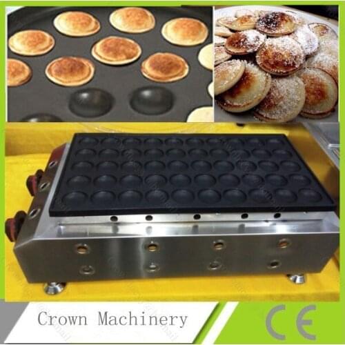 LPG Gas 50pcs Dutch Poffertjes Pancakes Maker Machine Baker Plate; muffins cake machine