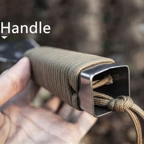 Metal Detector Garden Digging Tool Digger Garden Shovel w Sheath Stainless Steel