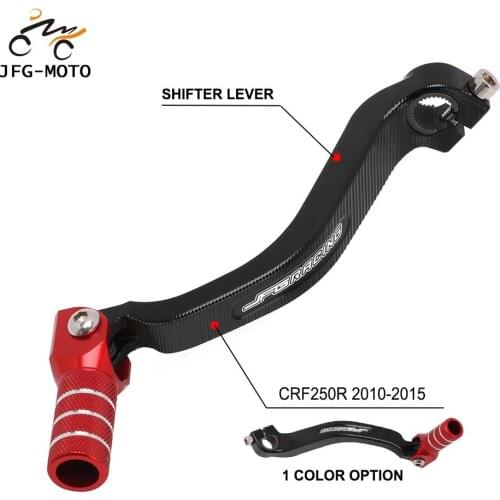 Motorcycle CNC Aluminum Gear Shifter Shift Pedal Lever For HONDA CRF250R CRF 250R 2010 2011 2012 2013 2014 2015 Dirt Bike