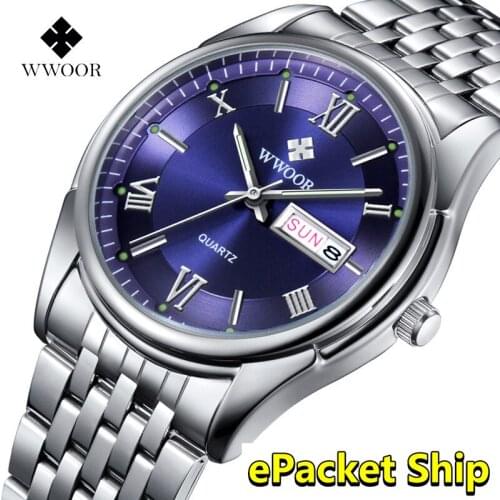 Watch Men 2019 Luxury brand Stainless Steel Wristwatches men Waterproof sport business Wrist Watch men 2018 Relogio Masculino