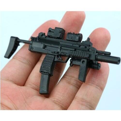 NEW 1/6 4D Germany MP7 Submachine Gun Model DIY Assemble Models for 12 inches Action Figures Collections
