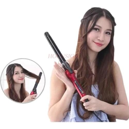 Hair curling rod dual-use ceramic does not hurt hair inside buckle small large volume student female artifact models bangs elect
