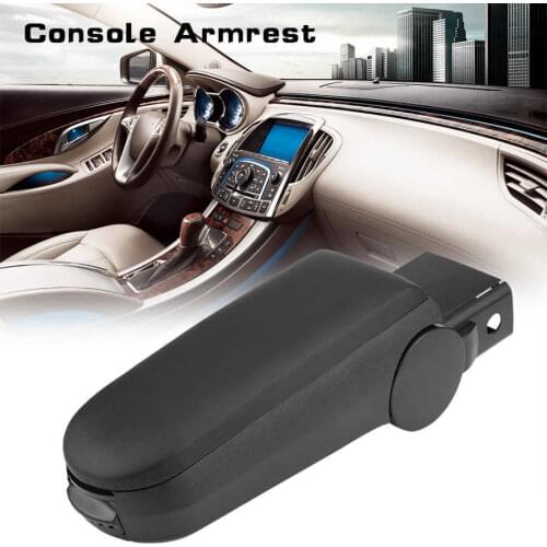 Leather Car Armrest Pad Universal Auto Car Center Console Armrest Storage Box for VW Golf 4 MK4 Bora 1999-2005