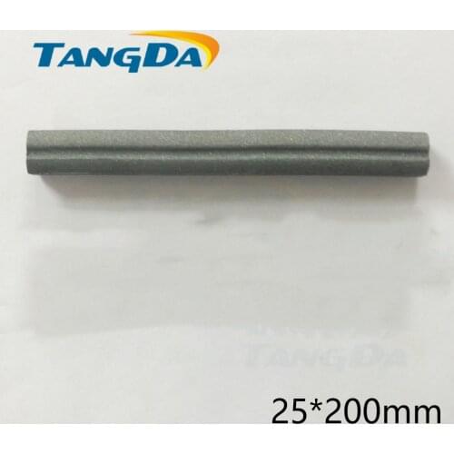 25*200mm ferrite bead cores rod core OD*HT 25 200 mm soft SMPS RF ferrite inductance HF welding magnetic bar High frequency