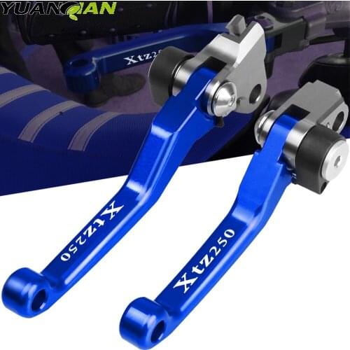 FOR YAMAHA XTZ250 XTZ 250 2006 2007 2008 2009 2010 2011 2012-2017 Foldable Brake Clutch Lever Dirt Pit Bike Brake Clutch Levers
