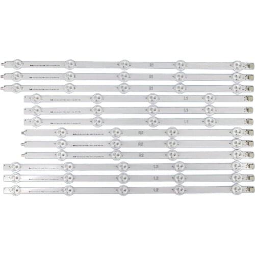 12 PCS LED Backlight Strip For LG 47LN 47LA620S 47LN5400 6916L-1174A 6916L-1175A 6916L-1176A 6916L-1177A