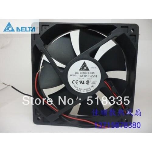 For delta AFB1212VH 12CM 120MM 1225 12025 120*120*25MM 12V 0.60A Cooling fan