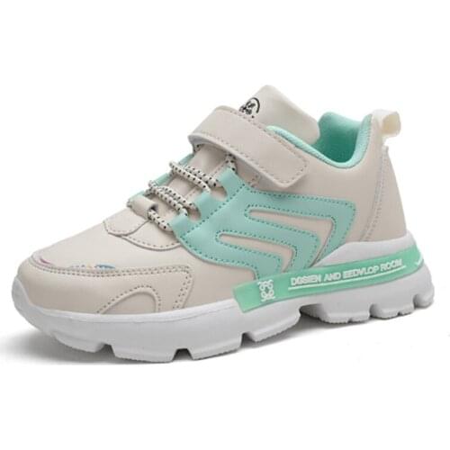 2020 Autumn Winter Children ShoesFor Boys Comfortable Leather Sports Shoes Girls Fashion Running Casual Shoes Chaussure Enfant