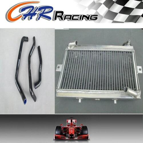 Aluminum radiator & silicone radiator hose for 1986 honda TRX 250 brand new