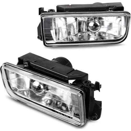 Free Shipping For E36 1992-1998 M3 318 325 Bumper Driving Fog Lights Clear Lens Housing Case