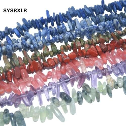 12-18 MM Stick Shape Natural Stone Pink Quartz Agates Beads Materials Gems Loose For Jewelry Making Charm DIY Necklace Bracelet