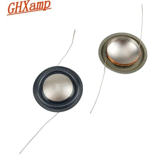 GHXAMP 25.9mm Tweeter Voice Coil 26Core Treble Speaker Voice Diaphragm 4Ohm Titanium Film For B&W Audio Unit Diy 2pc