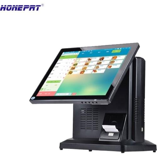 Hot sale Android Pos with Printer and rear customer display/all in one pos system