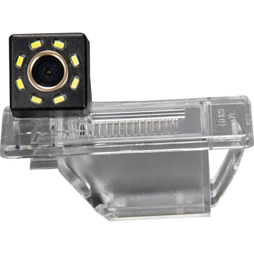 Misayaee Car Rear View Reverse Parking Camera Golden 8 Led for MG3 Citroen C2 C3 C4 C5 C6 C8 DS3 DS5 Sega Elysee C-Elysee C-Quat