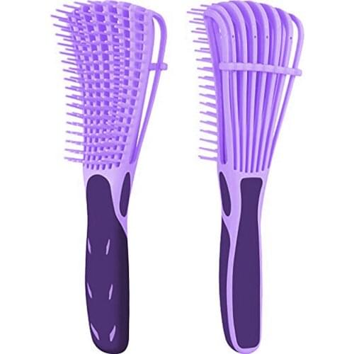 Scalp Massage Comb Curved Breathable Ribs Claw Comb Professional Hairbrush Soft Durable Hairdressing Smooth Hair Comb