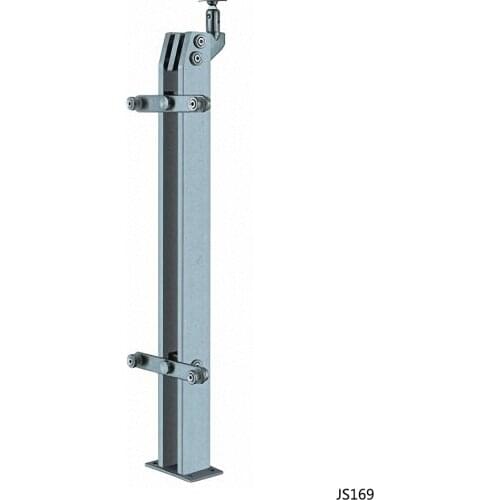 Freeshipping 950mm JS169 Column Customade Floor Mount Newel Handrail Armrest Post Pillar Pole for Staircase