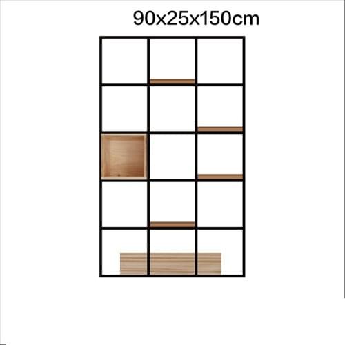 Cabinet Wall Shelf Mobilya Bois Libreria Dekoration Meuble Rangement Boekenkast Camperas Retro Furniture Bookcase Book Case Rack