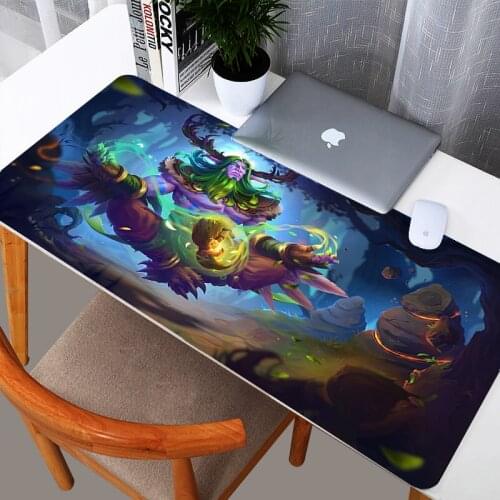 World of Warcraft 2mm Thickness Desk Mats 400*900mm Gaming Mouse Pad Accept DIY Large Durable Washable Rubber Mouse Pad