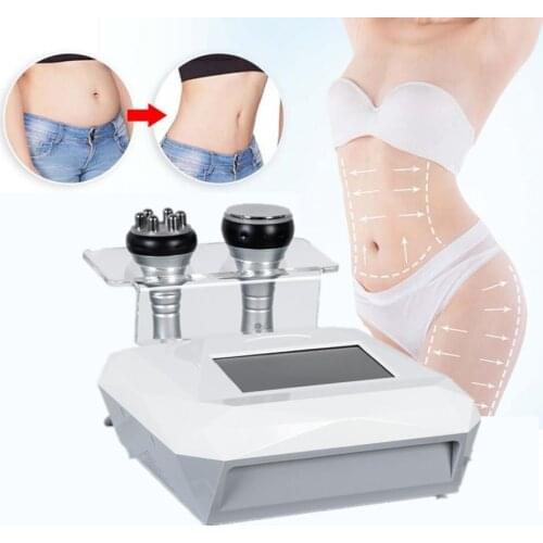 New Arrival ! 2in1 Vacuum Ultrasonic 40K Cavitation Radio Frequency Multipolar RF Body Slimming Machine Skin Lifting Tighten