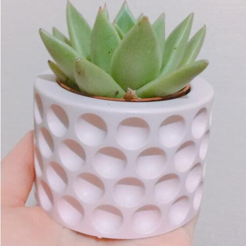 DIY Crystal Epoxy Mold Handmade Candle Pot Mould Flowerpot Mould Dot Storage Box Pen Holder Jewelry Making Silicone Mold