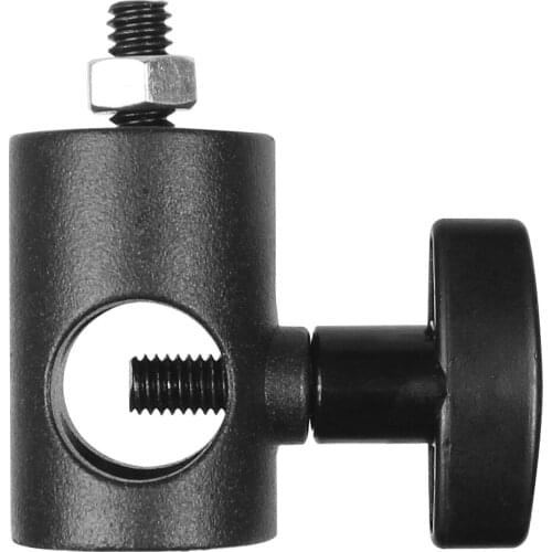 Photography Light Stand Flat Head Converter to 1/4" Screw Adapter for DSLR SLR Camera Monitor LED Flashlight Bracket Accessory