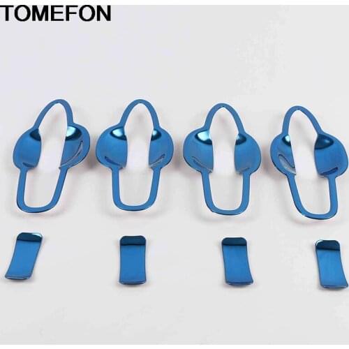 TOMEFON For Toyota Corolla 2019 2020 Side Door Handle Sequin Bowl Molding Sticker Cover Trim Exterior Accessories StainlessSteel