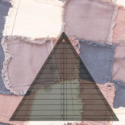 Premium Acrylic Strip Tube Ruler Size 9.45'' Lightweight Portable for Quiltiing N0PB