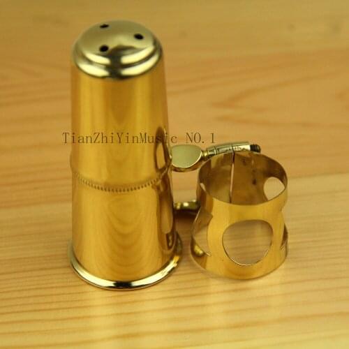 Saxophone parts 10set Alto Sax ligature and cap