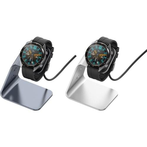 Charger Stand Compatible with Huawei -Watch GT, GT2, GT 2e, GS Pro - USB Aluminum Charging Dock - Smartwatch Accessories