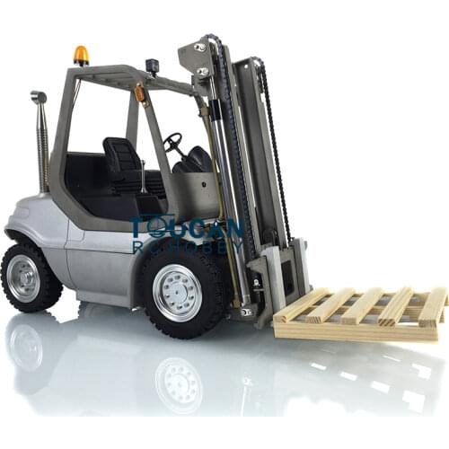 Linde Forklift Transfer Car LESU 1/14 Unassembled ESC Horn Motor RC Truck Model No Painting TH16471-SMT3